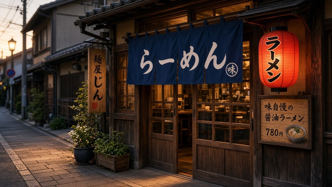 店の外観。雰囲気の見本写真